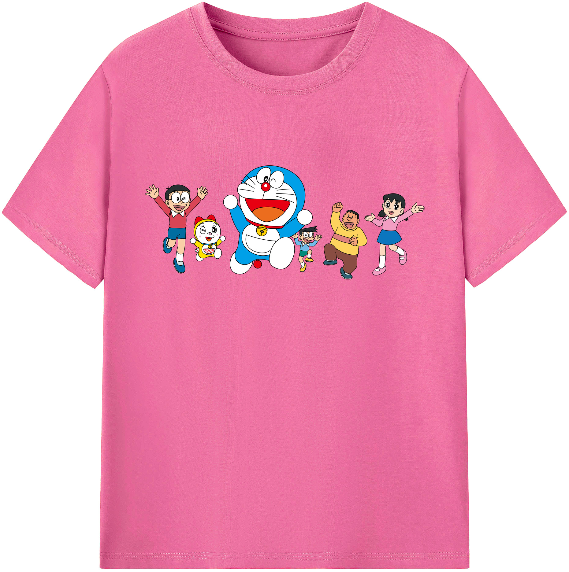 （画像用） ドラえもん 骨川 スネ夫 Doraemon Honekawa Suneo レディースカジュアルプリントTシャツ（綿100％）